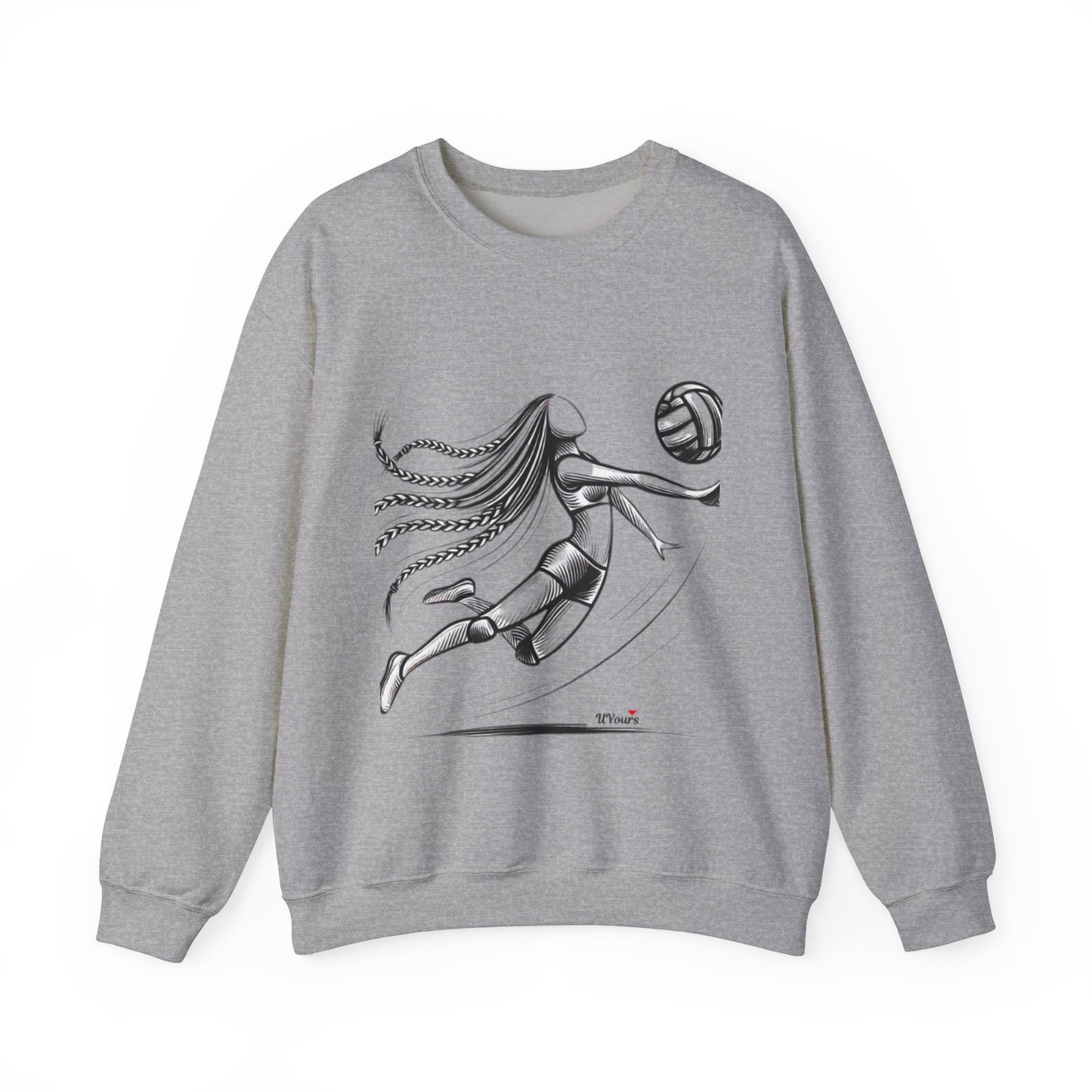 Volleyball Spike Unisex Sweatshirt
