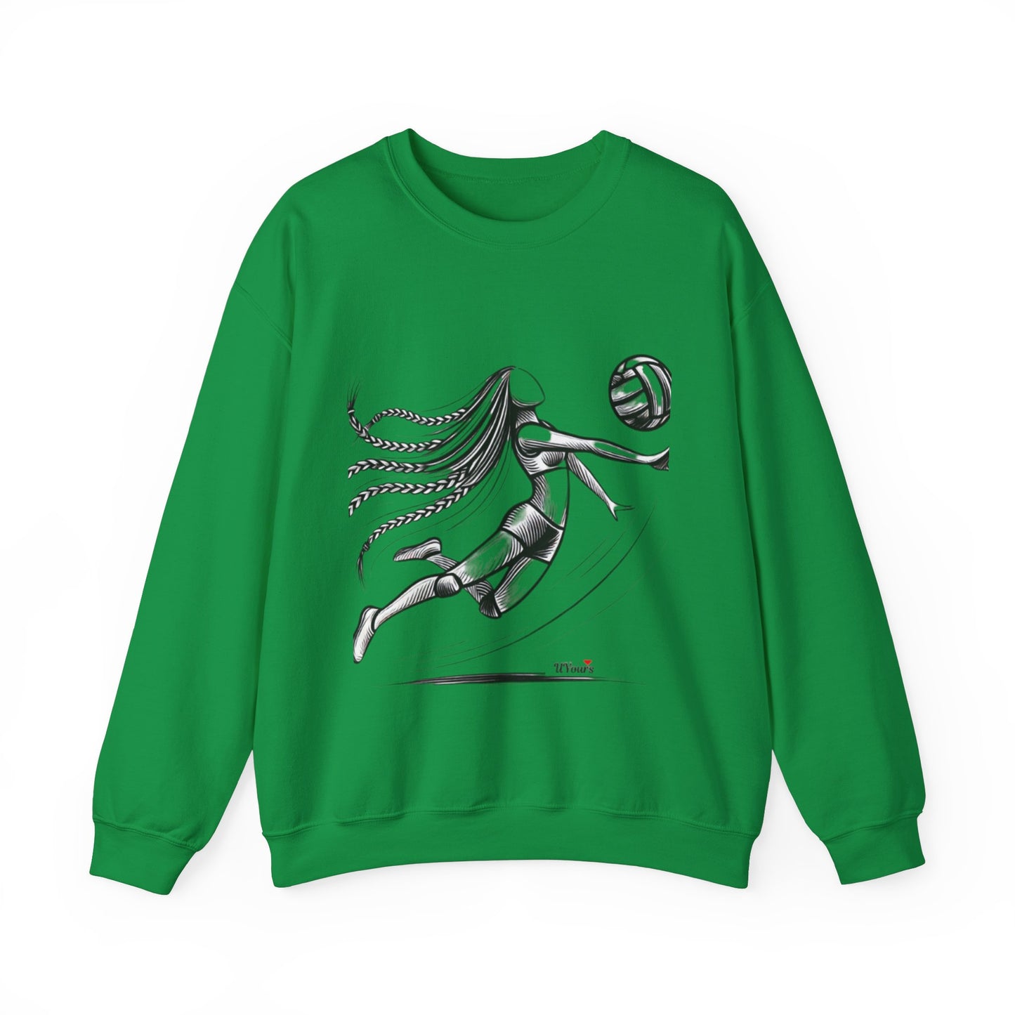 Volleyball Spike Unisex Sweatshirt