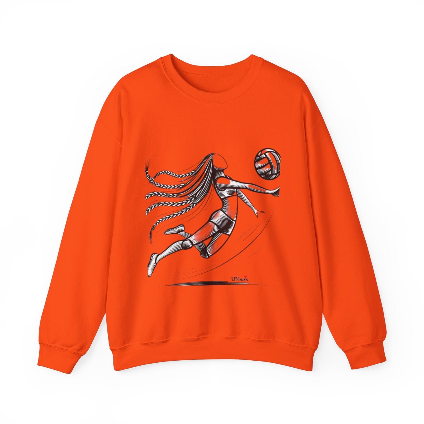 Volleyball Spike Unisex Sweatshirt