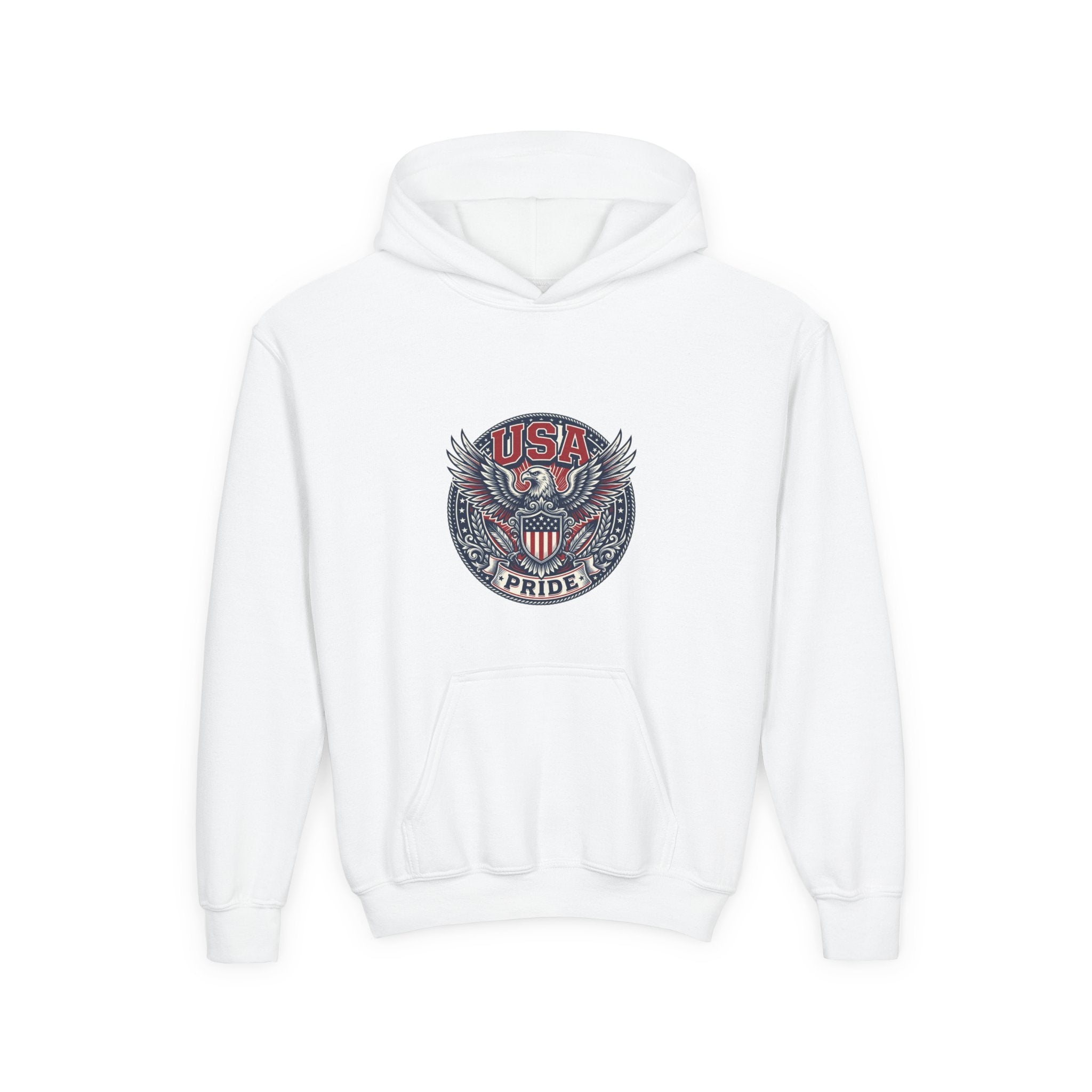 USA Eagle Crest hoodie | Patriotic American pride emblem