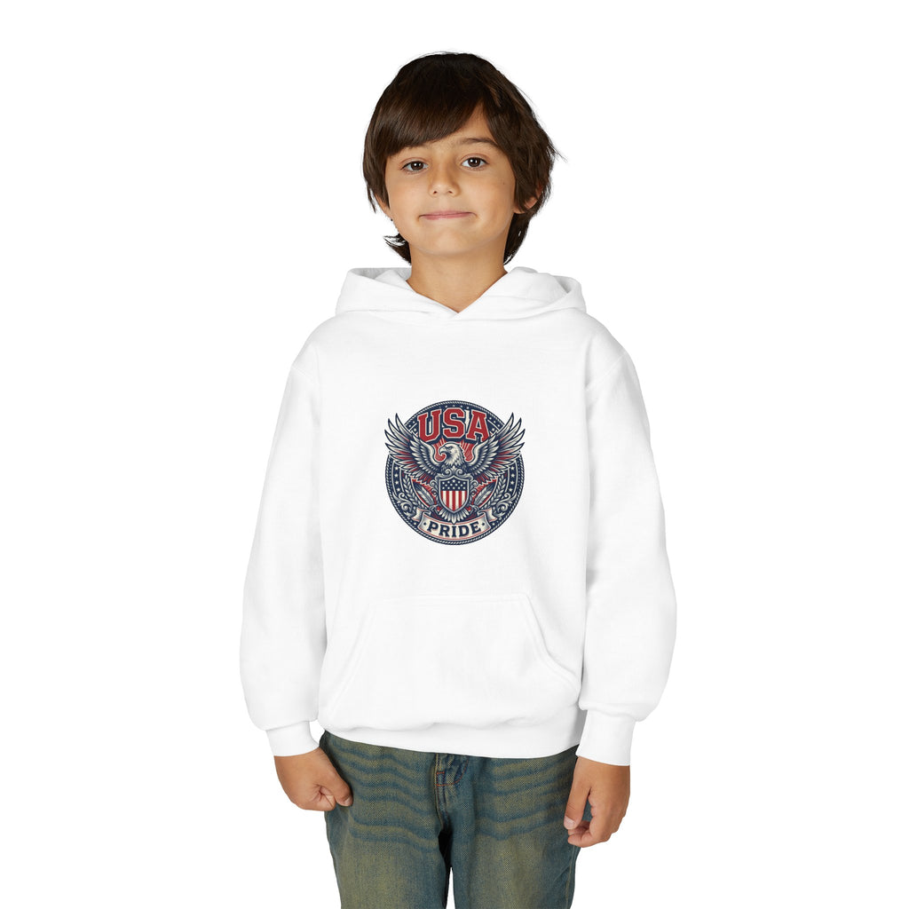 USA Eagle Crest hoodie | Patriotic American pride emblem