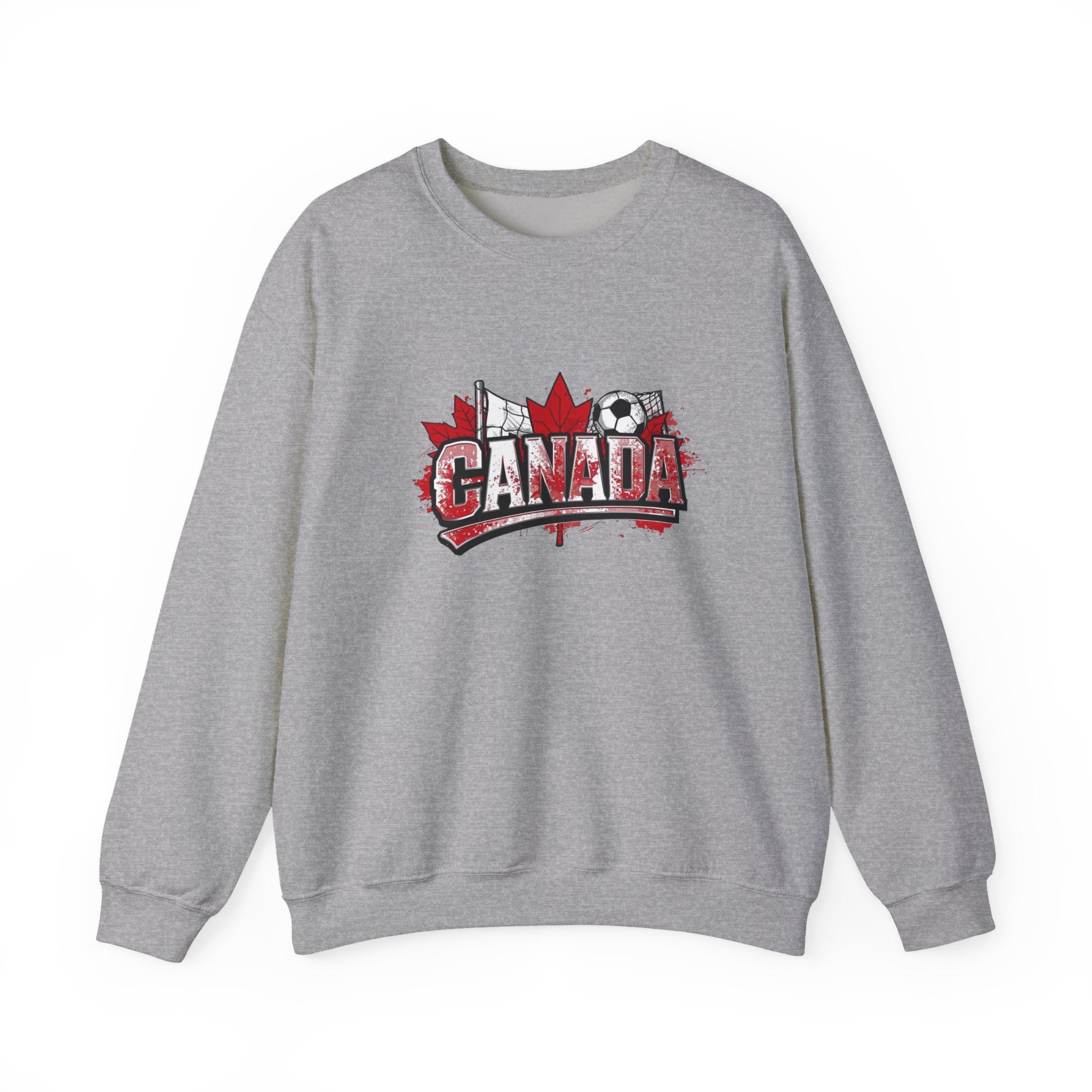 Canada Soccer Crewneck Sweatshirt – Maple Leaf Canada Graphic