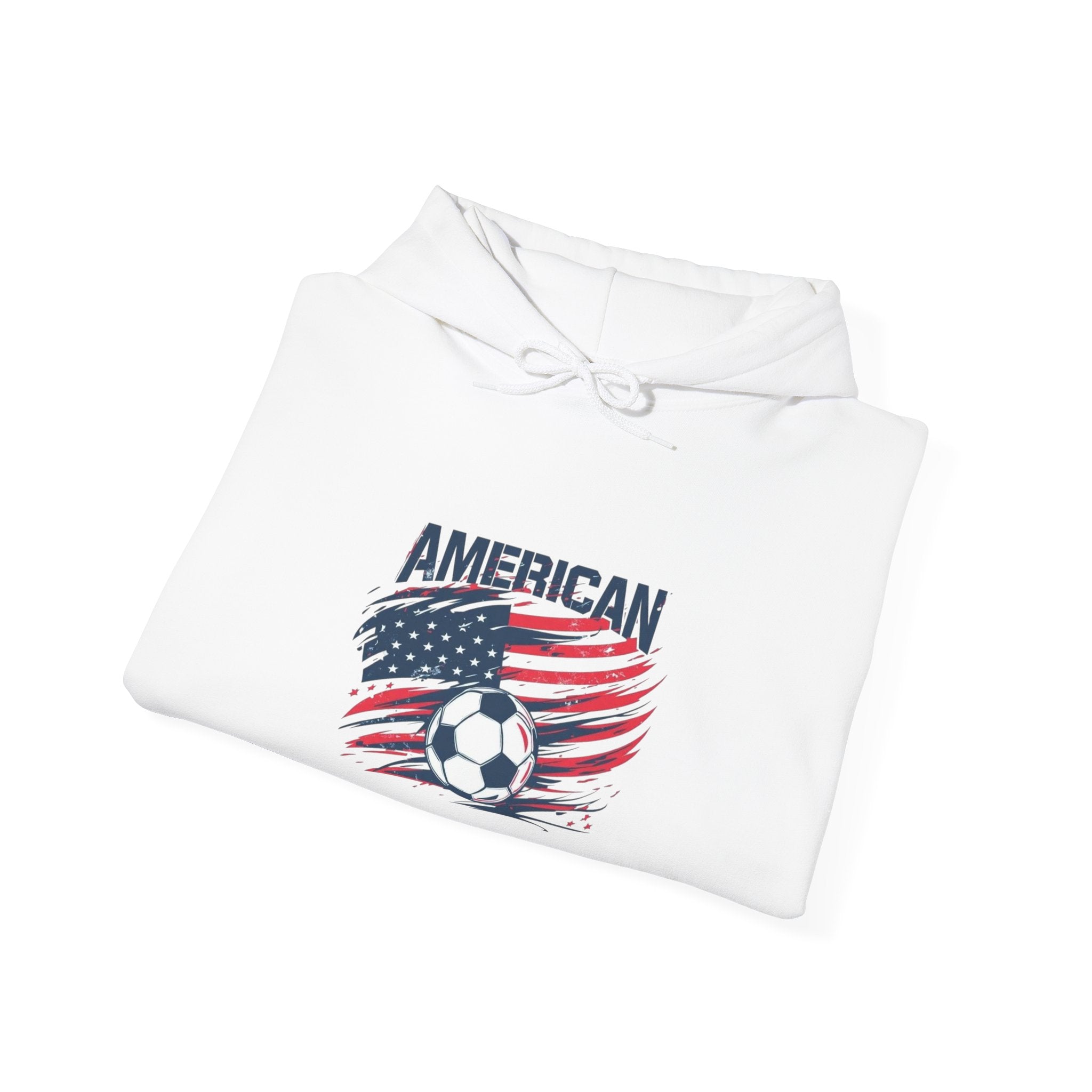 American Flag Soccer Hoodie — USA Soccer Team Pullover