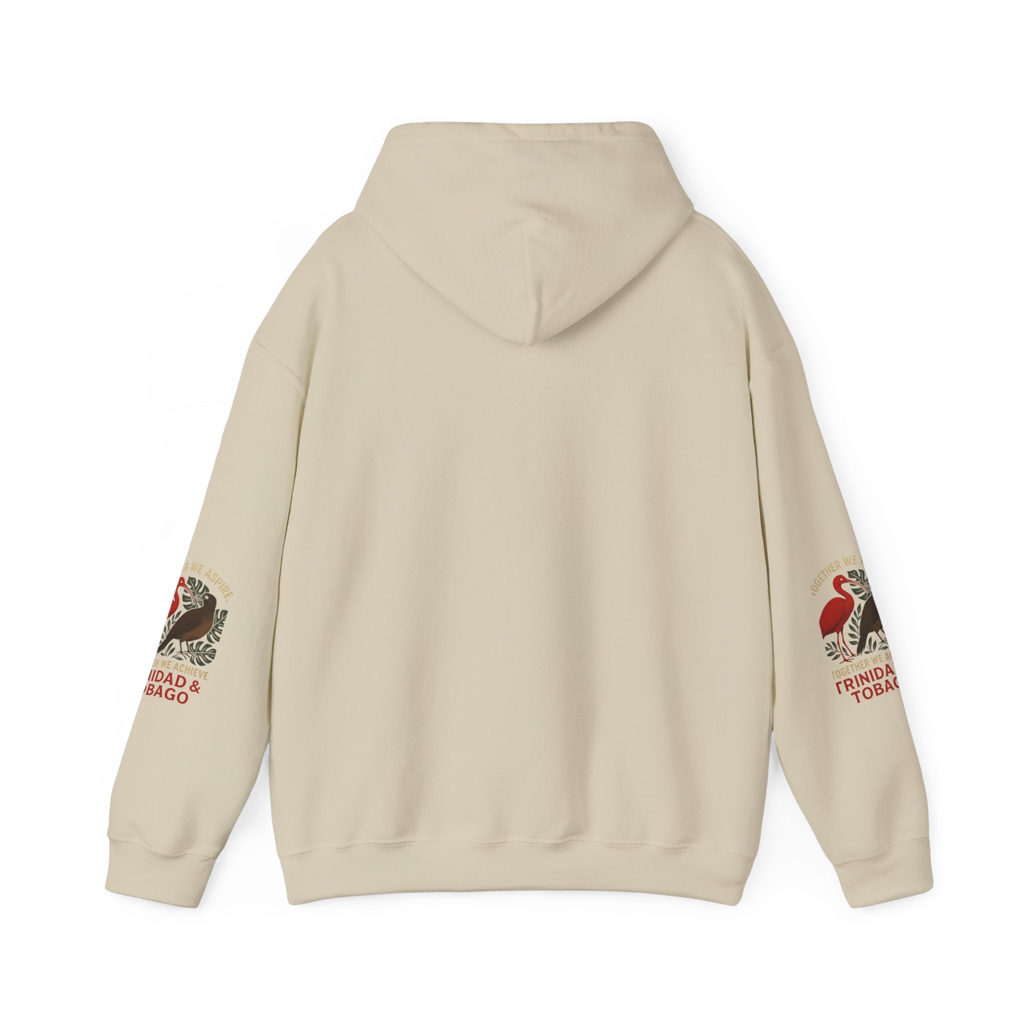 Trinidad & Tobago Flamingo Crest Hoodie | Island Pride Sweatshirt