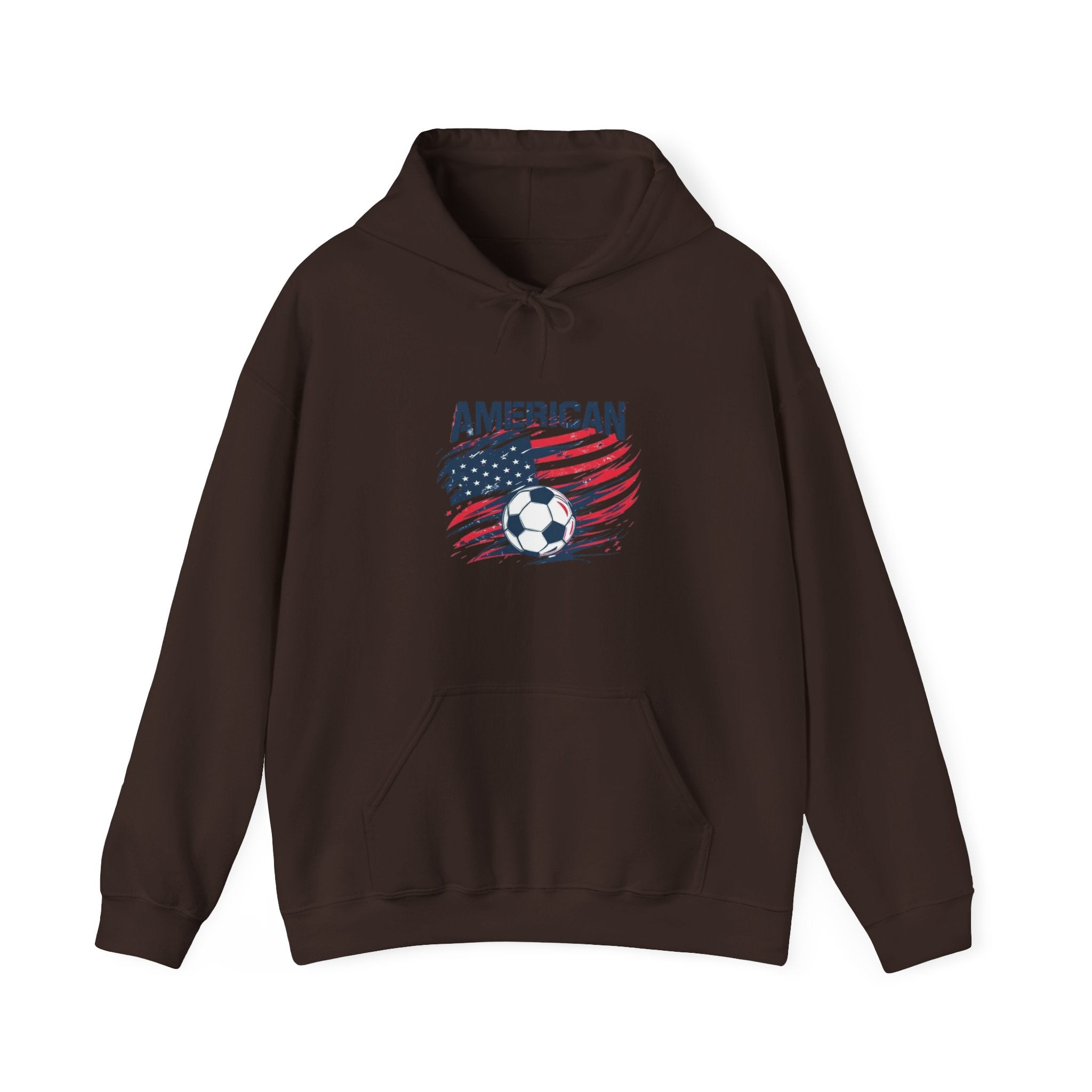 American Flag Soccer Hoodie — USA Soccer Team Pullover