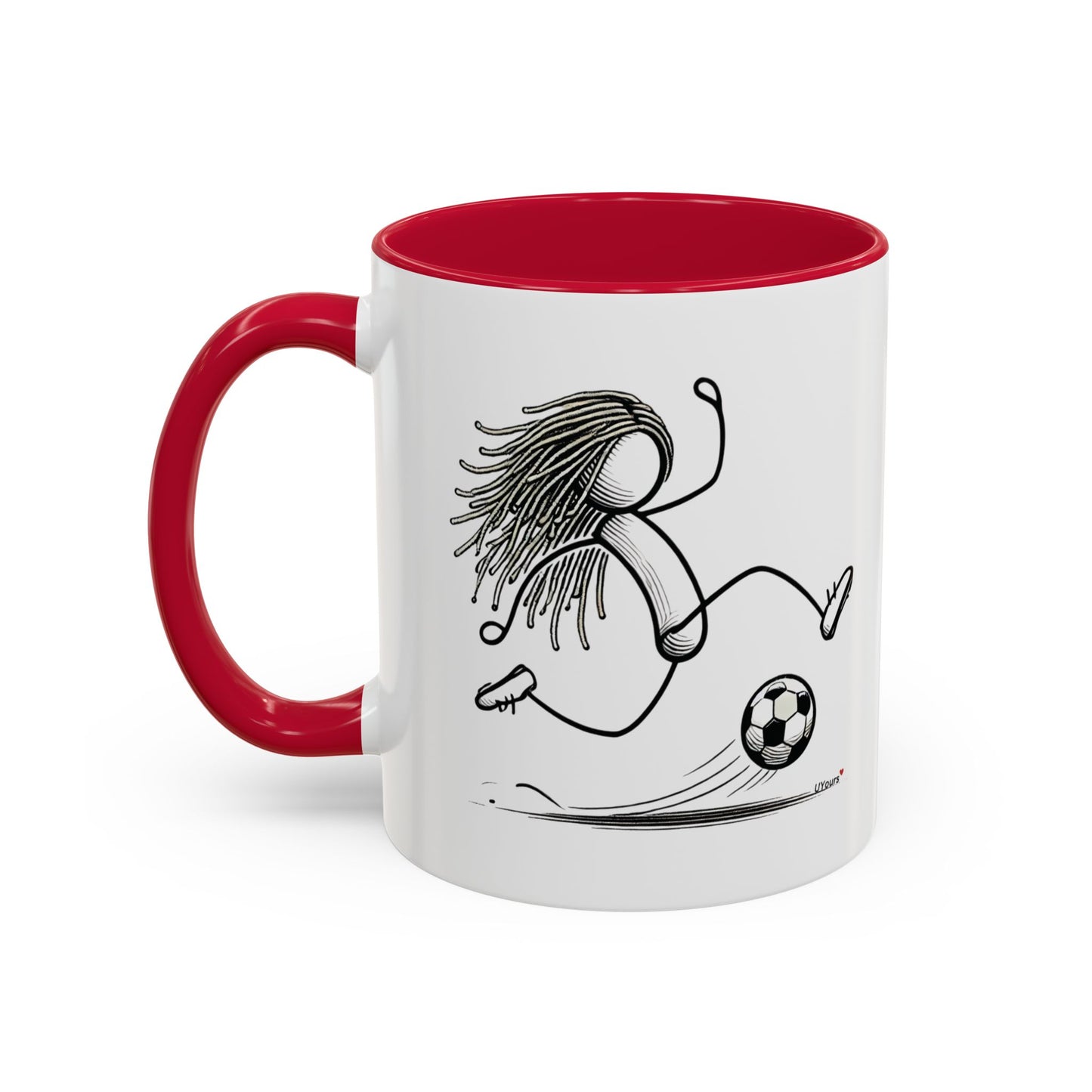 Colorful Mugs, 11oz Soccer mom Soccer Dad Tea Dreadlocks Coffee