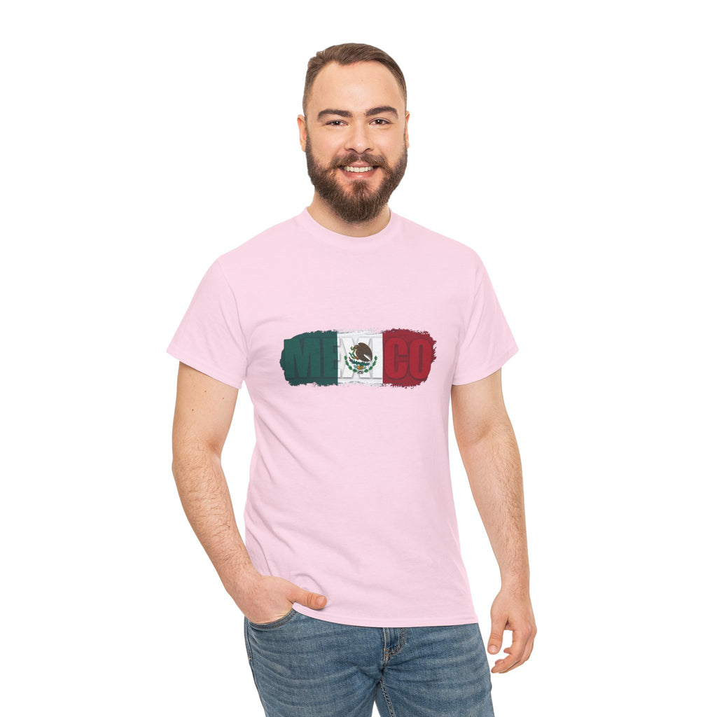 Mexico Flag Distressed Tee — Mexican Pride T-Shirt, Independence Day & Cinco de Mayo Shirt