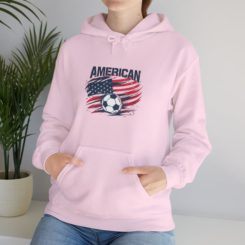 American Flag Soccer Hoodie — USA Soccer Team Pullover
