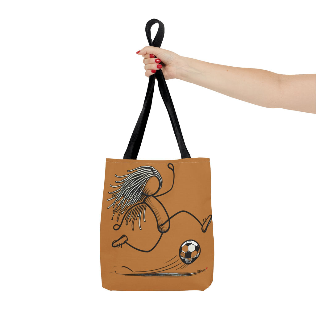 Soccer Girl Doodle Tote