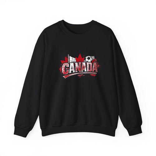 Canada Soccer Crewneck Sweatshirt – Maple Leaf Canada Graphic