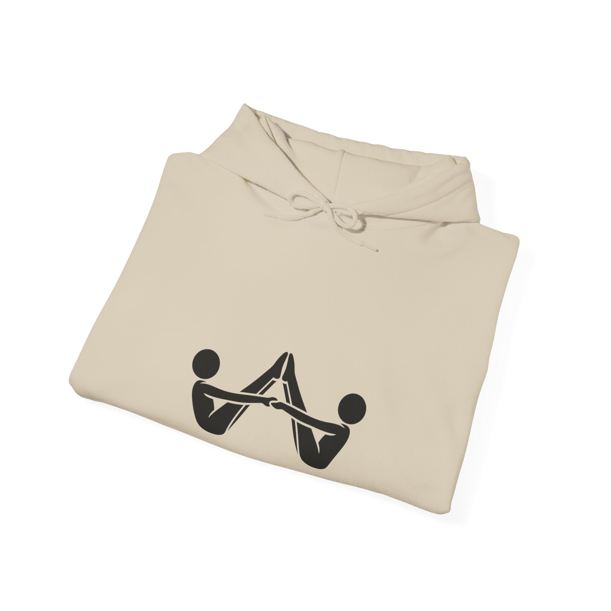 Hoodie — Minimalist Balance Symbol Pullover