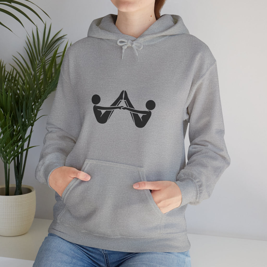 Hoodie — Minimalist Balance Symbol Pullover