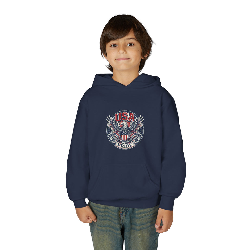 USA Eagle Crest hoodie | Patriotic American pride emblem