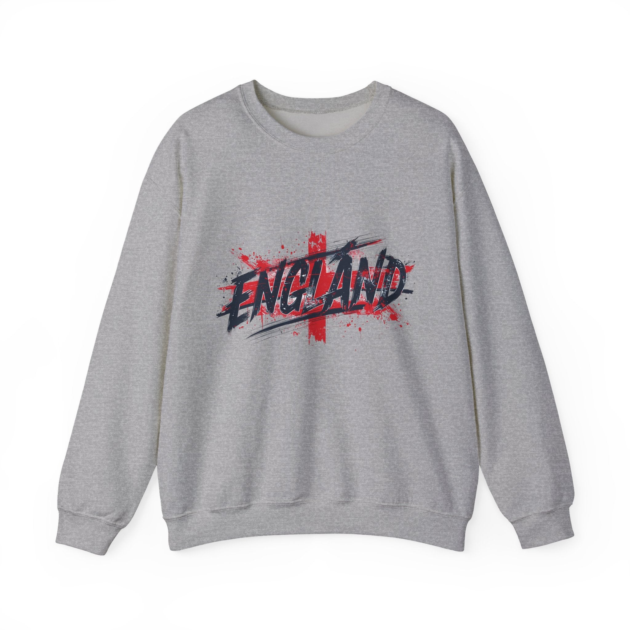 England Flag Grunge Sweatshirt