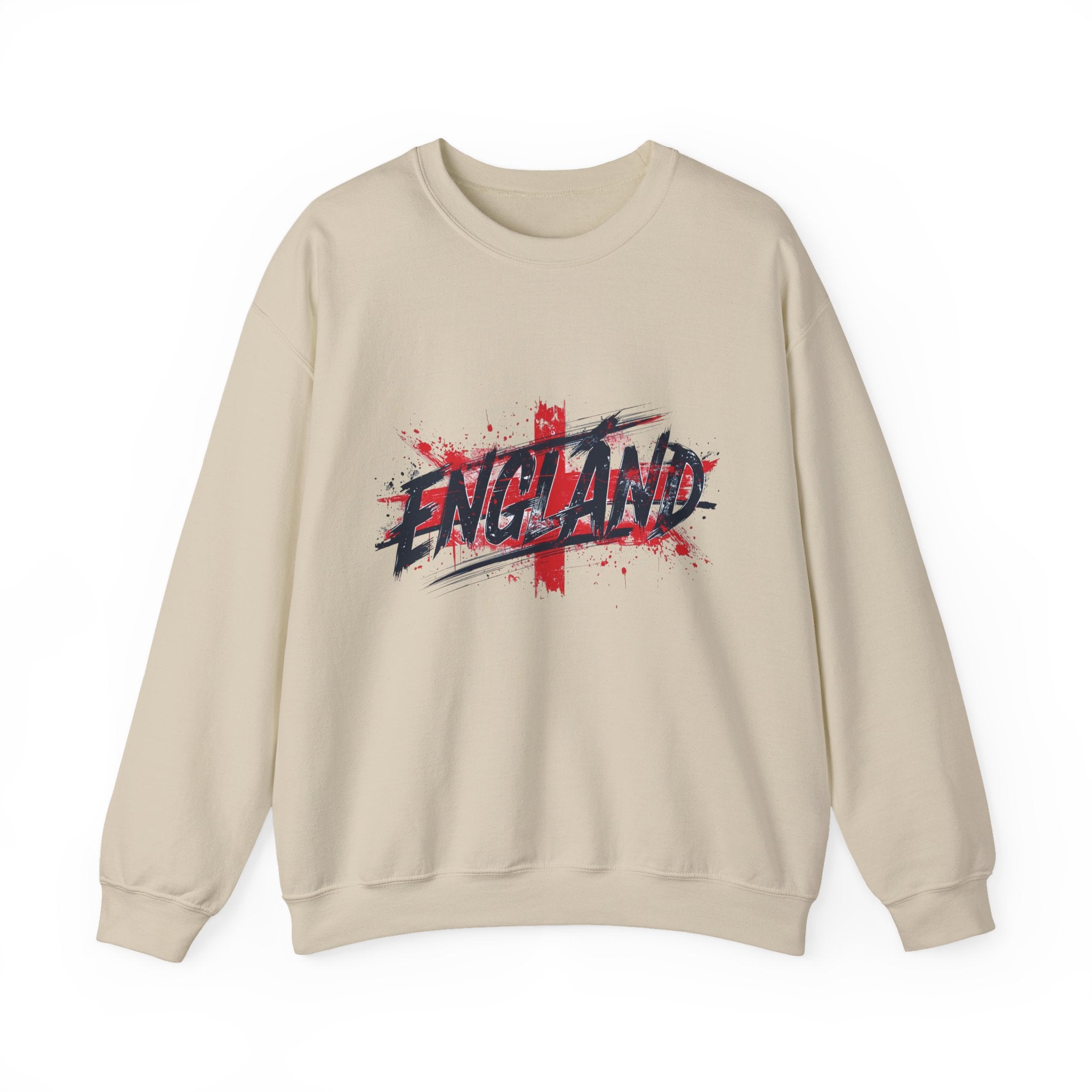 England Flag Grunge Sweatshirt