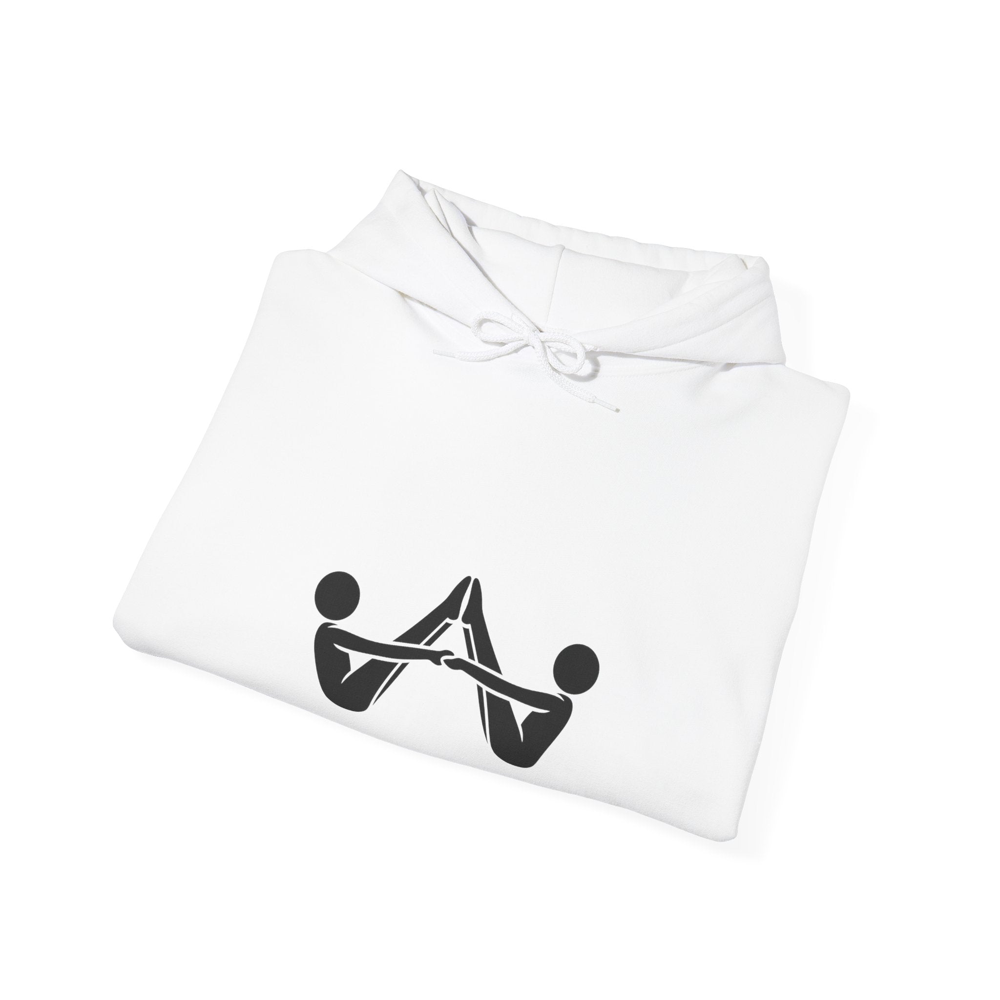 Hoodie — Minimalist Balance Symbol Pullover