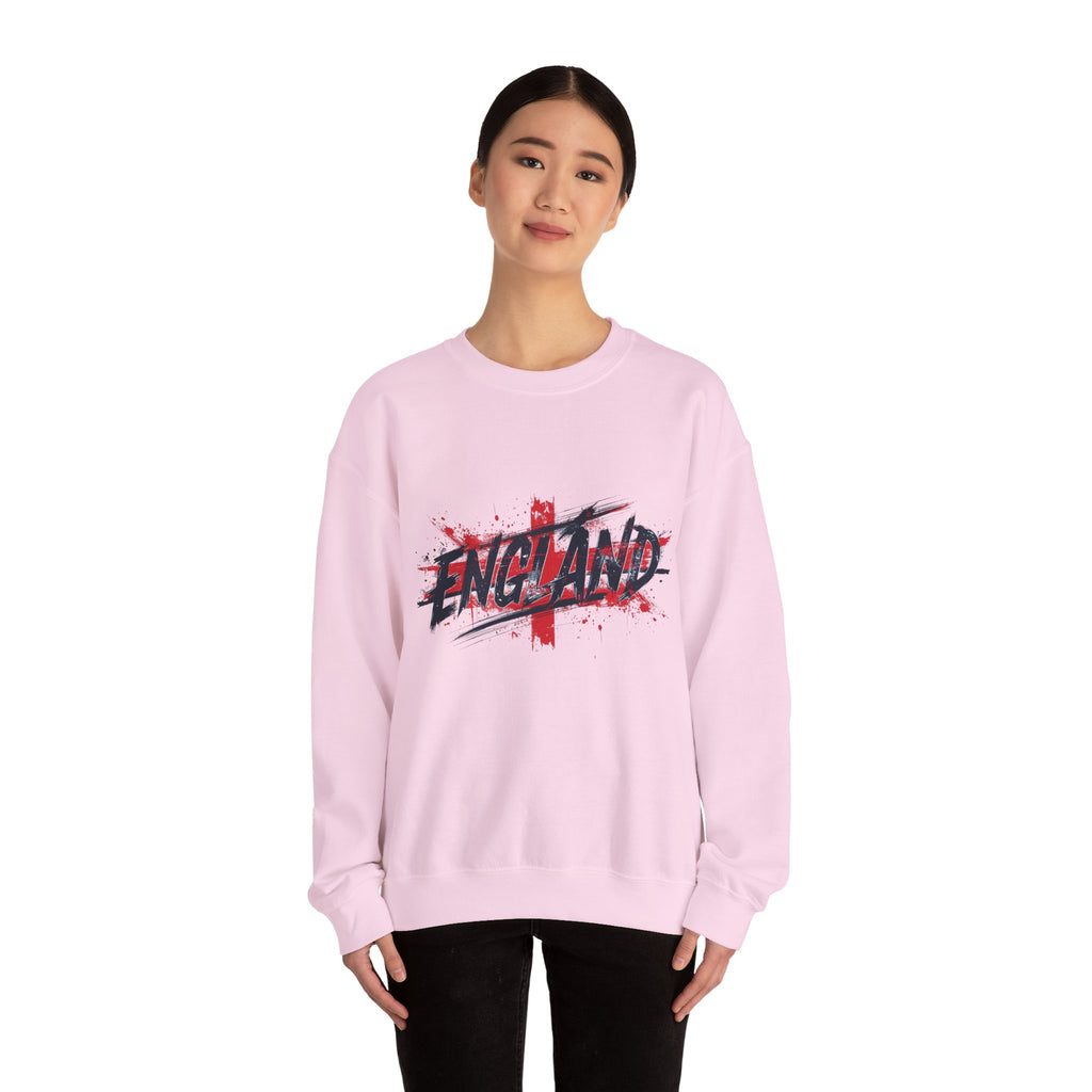 England Flag Grunge Sweatshirt
