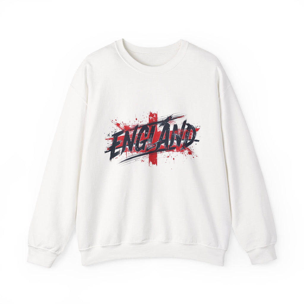 England Flag Grunge Sweatshirt