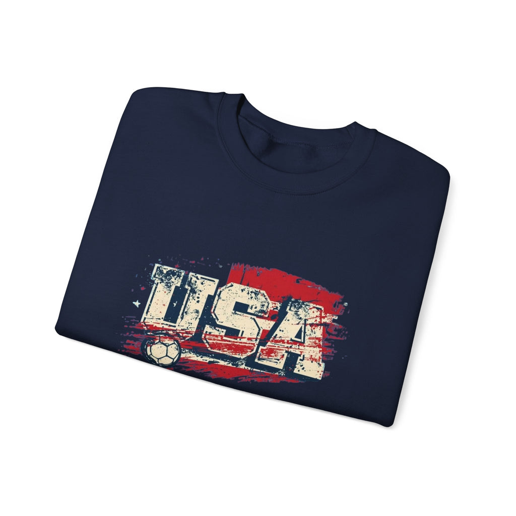 USA Soccer Crewneck Sweatshirt — Vintage American Soccer Pride