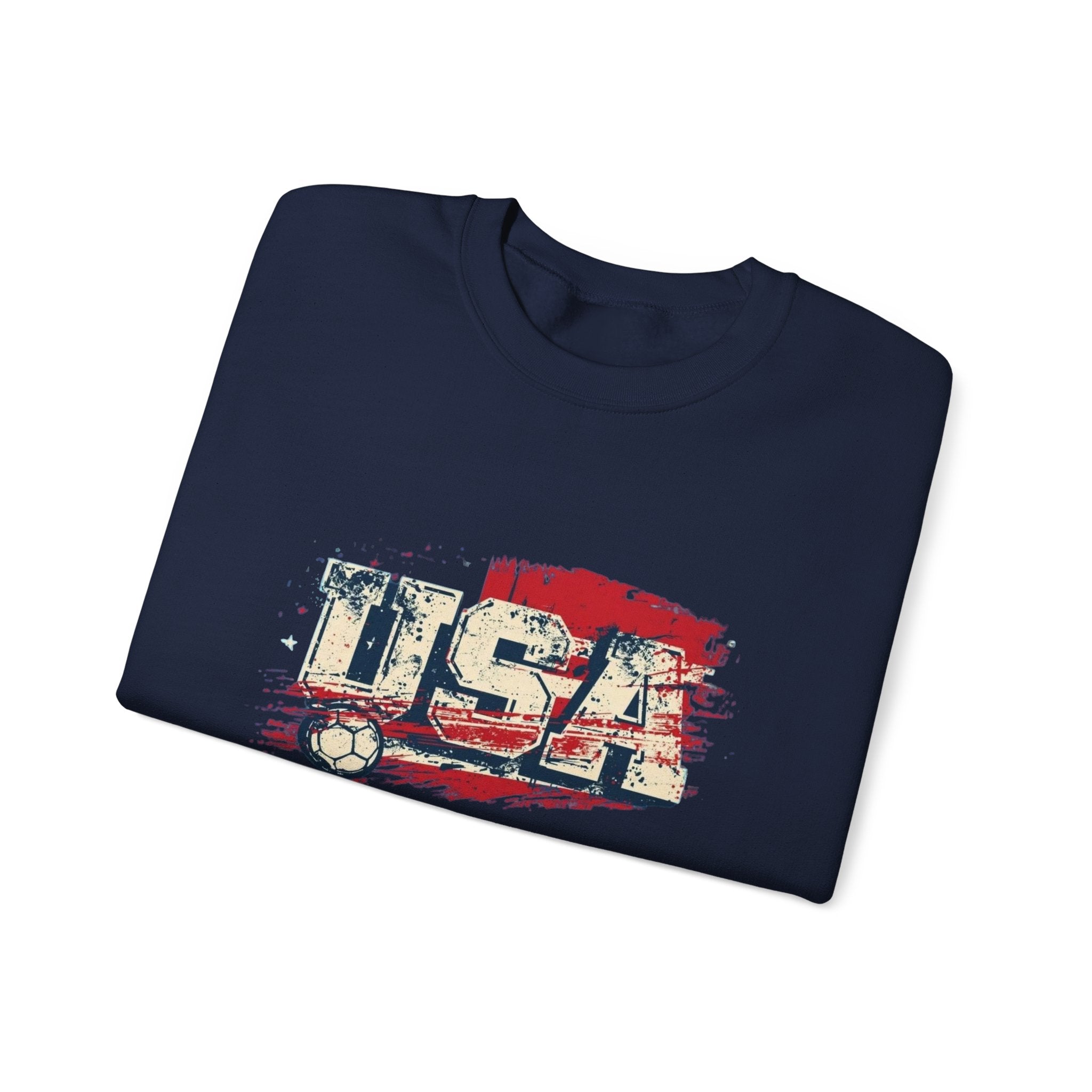 USA Soccer Crewneck Sweatshirt — Vintage American Soccer Pride