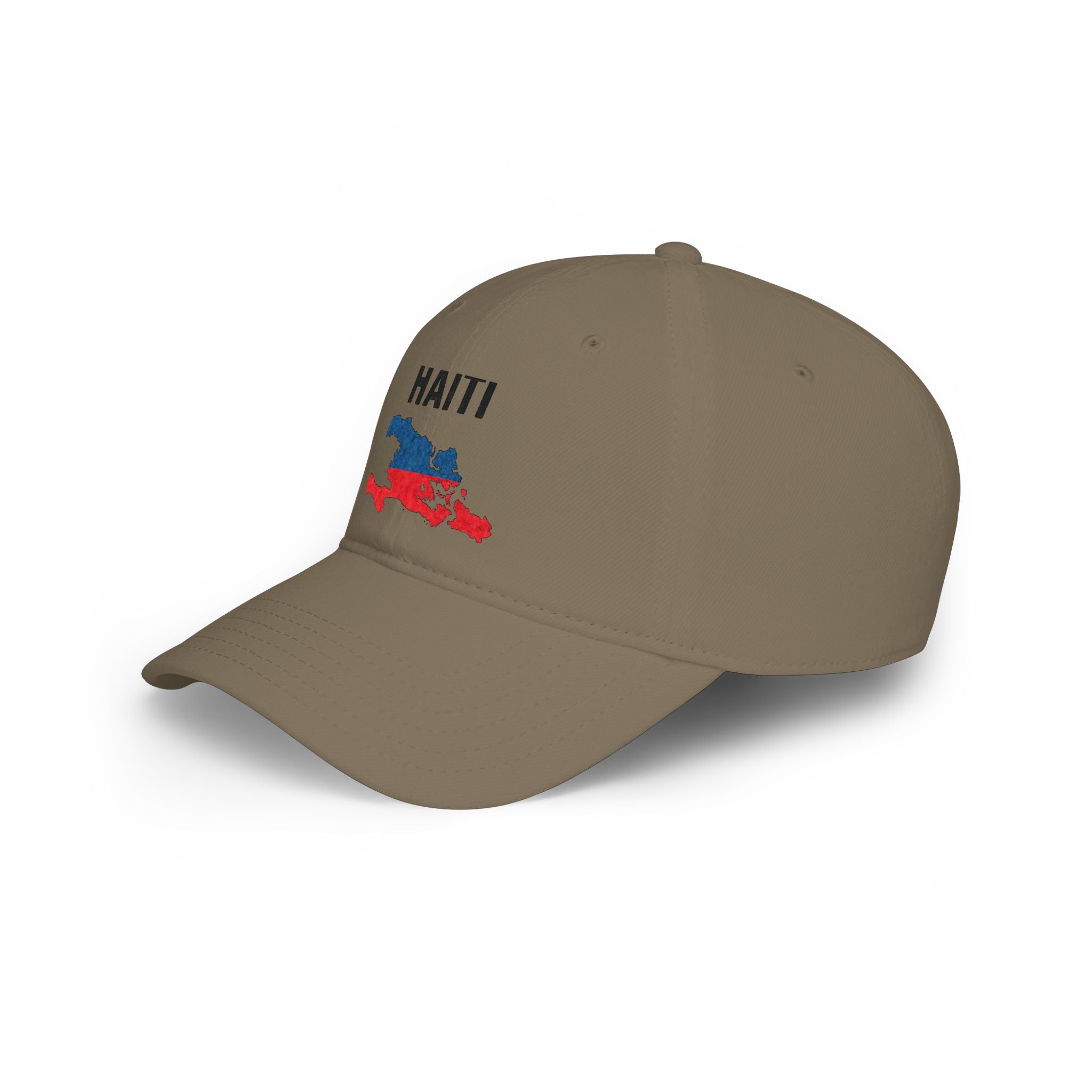 Haiti Flag Map Baseball Cap — Haitian Pride Low Profile Hat