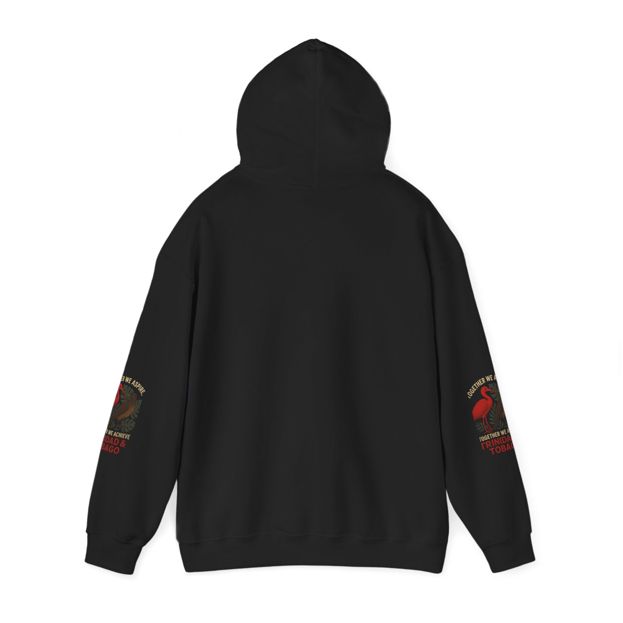 Trinidad & Tobago Flamingo Crest Hoodie | Island Pride Sweatshirt
