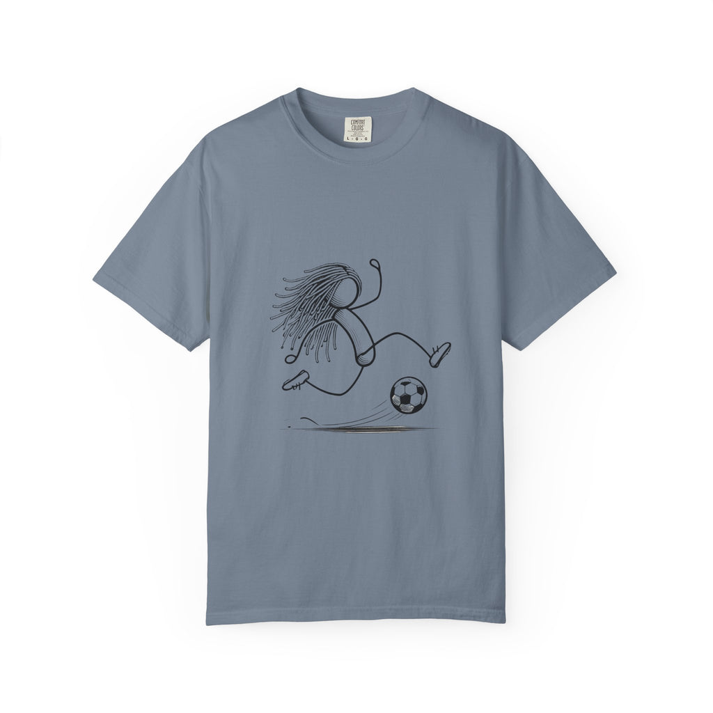 Soccer Girl Sketch T-Shirt