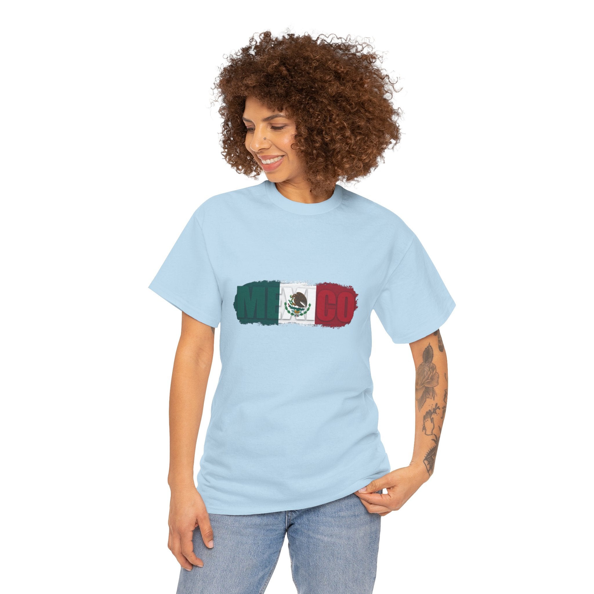 Mexico Flag Distressed Tee — Mexican Pride T-Shirt, Independence Day & Cinco de Mayo Shirt