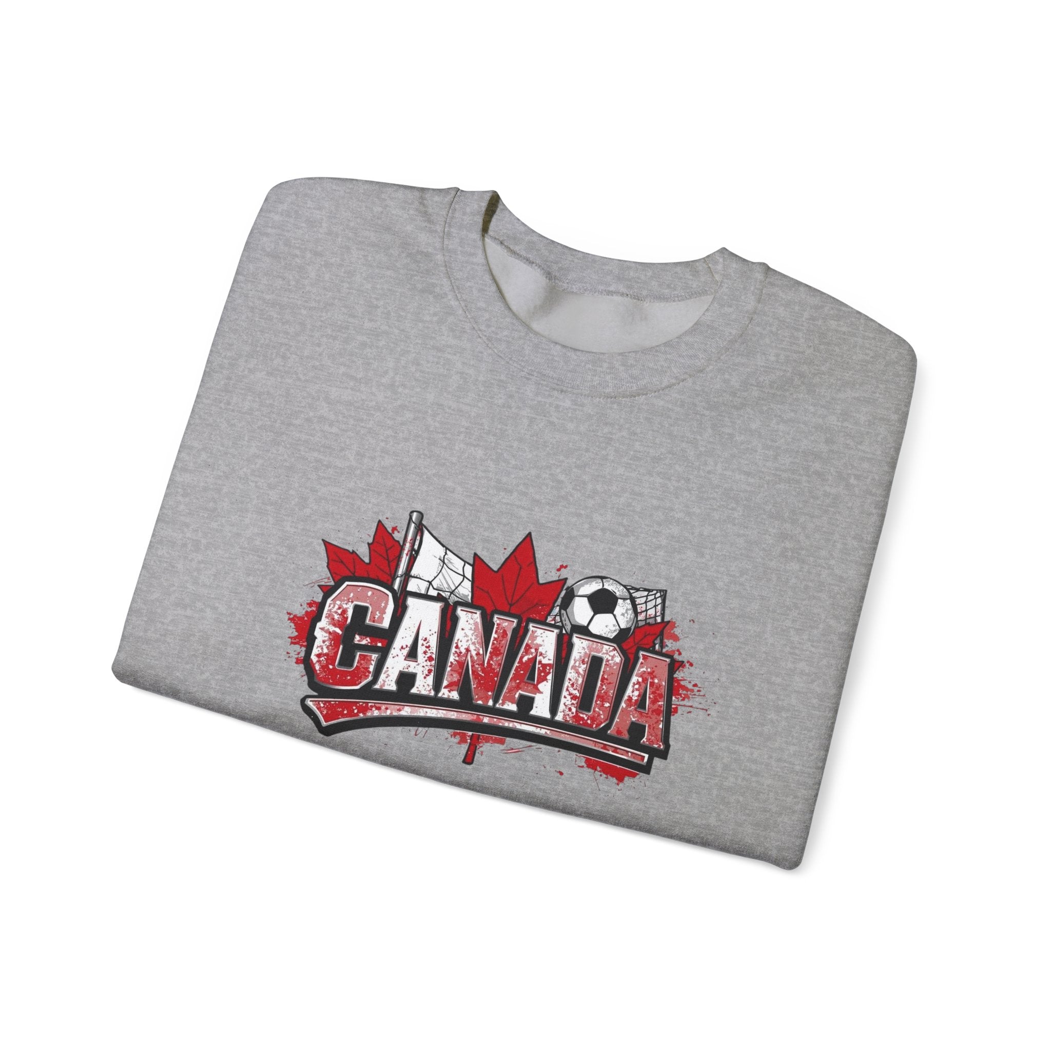 Canada Soccer Crewneck Sweatshirt – Maple Leaf Canada Graphic