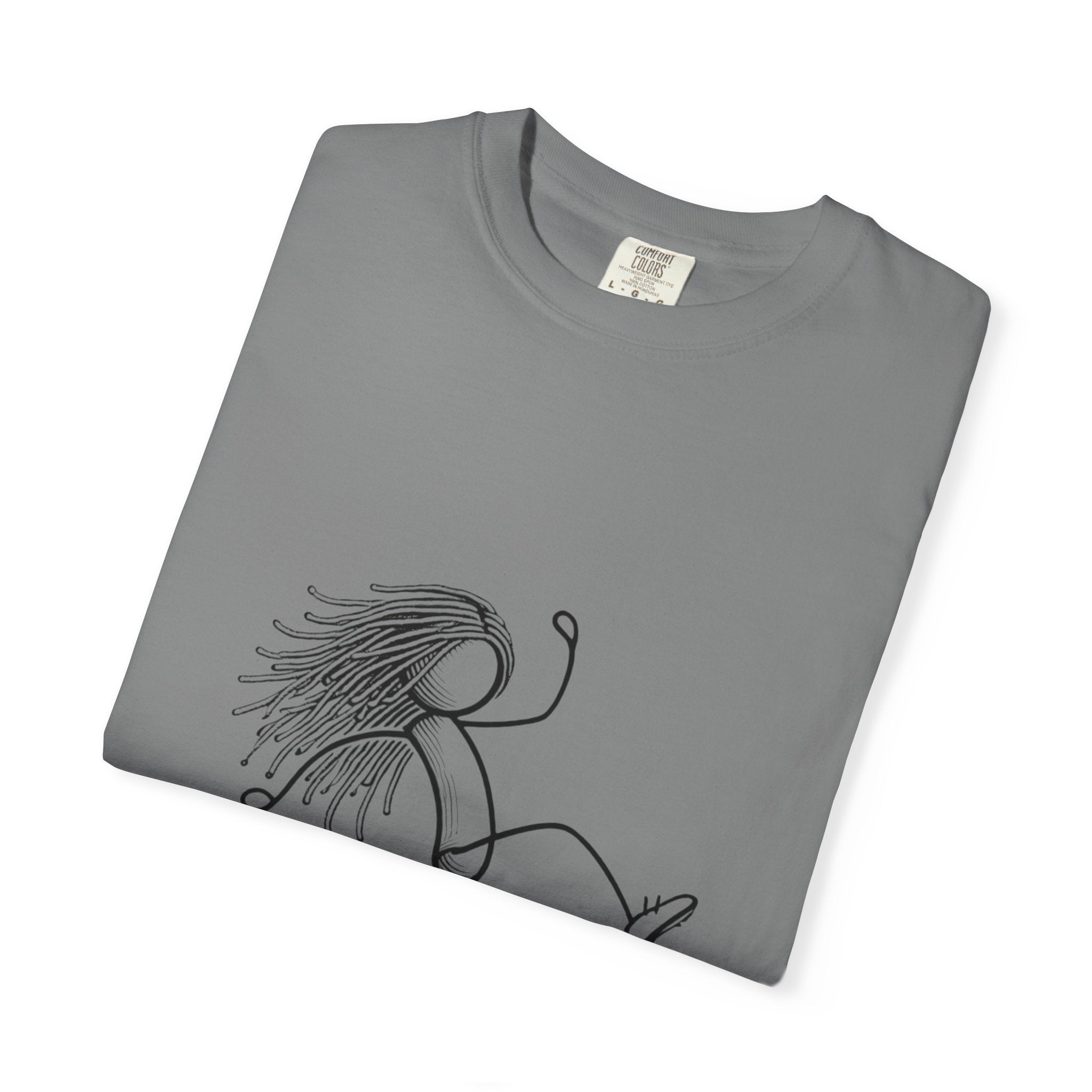 Soccer Girl Sketch T-Shirt