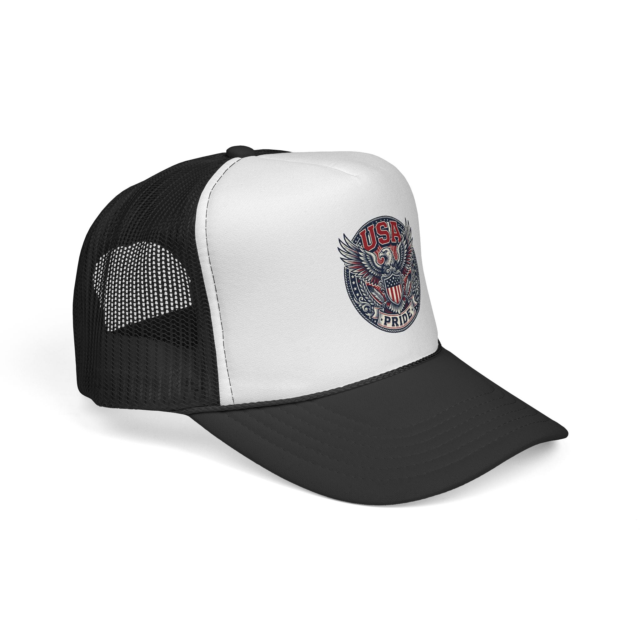 USA Pride Eagle Trucker Hat