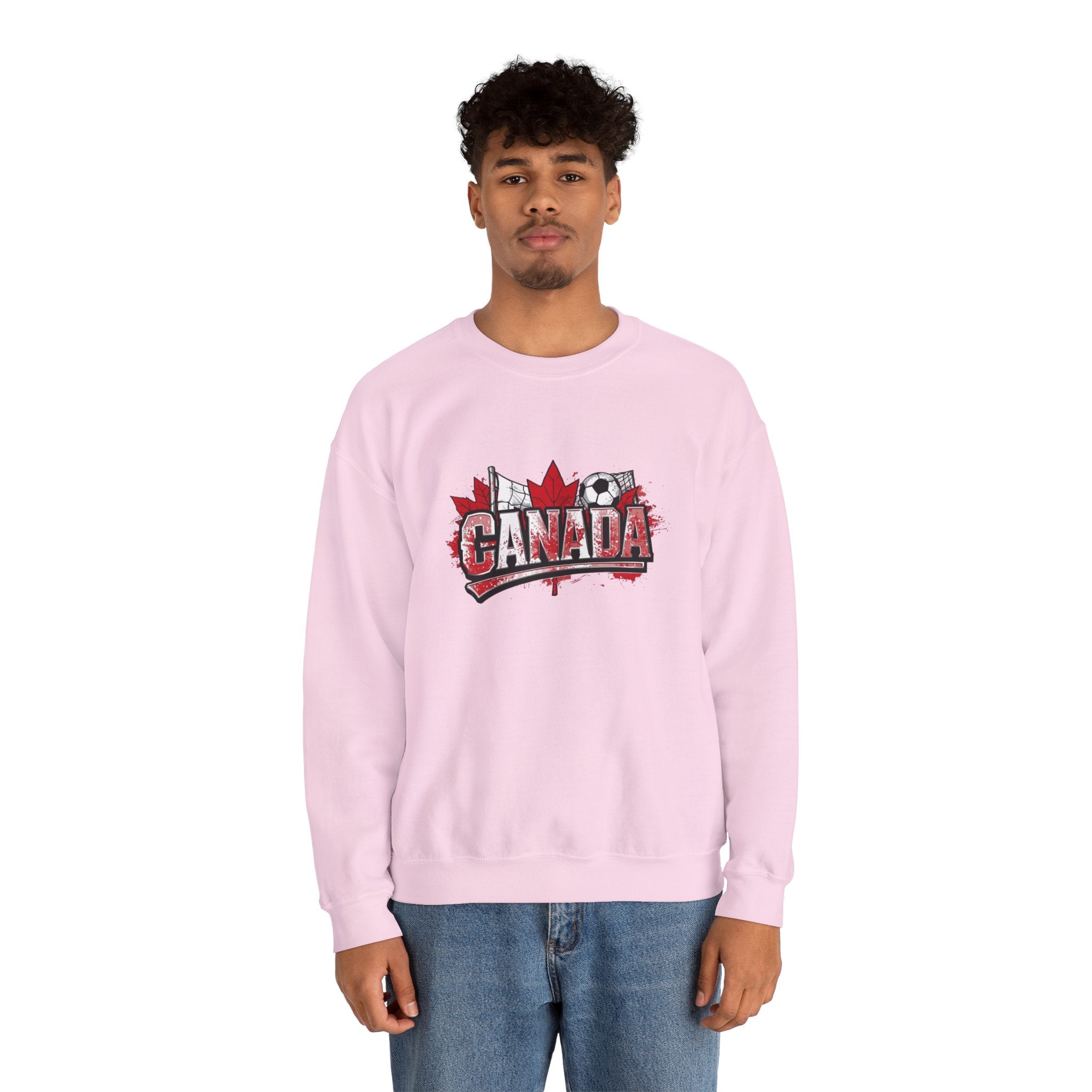 Canada Soccer Crewneck Sweatshirt – Maple Leaf Canada Graphic