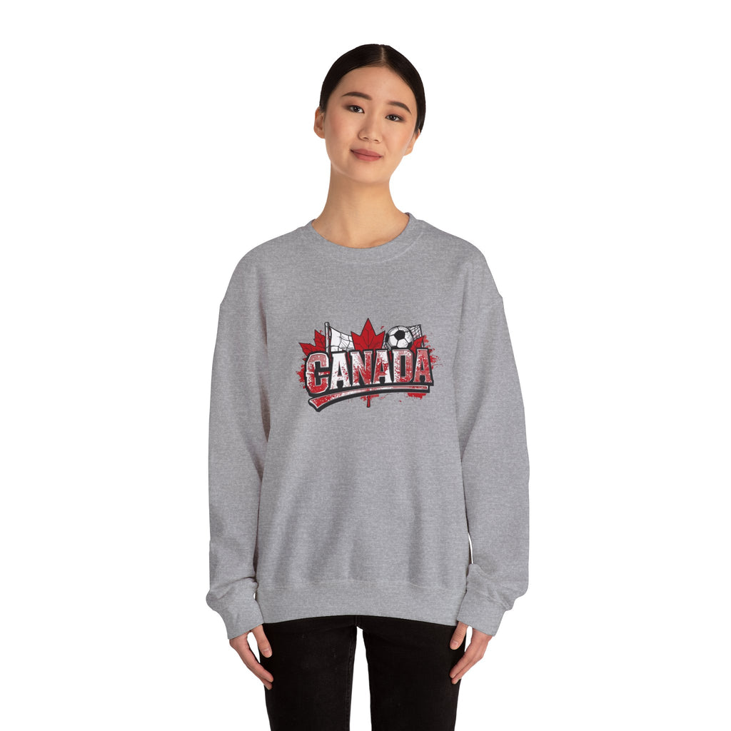Canada Soccer Crewneck Sweatshirt – Maple Leaf Canada Graphic