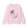 Dreadlock Soccer Unisex Heavy Blend™ Crewneck Sweatshirt Stick Figure Gift Soccer Football Fun