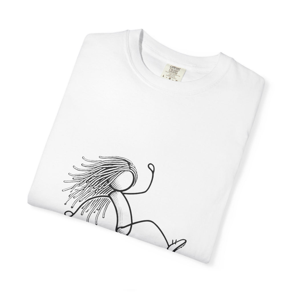 Soccer Girl Sketch T-Shirt