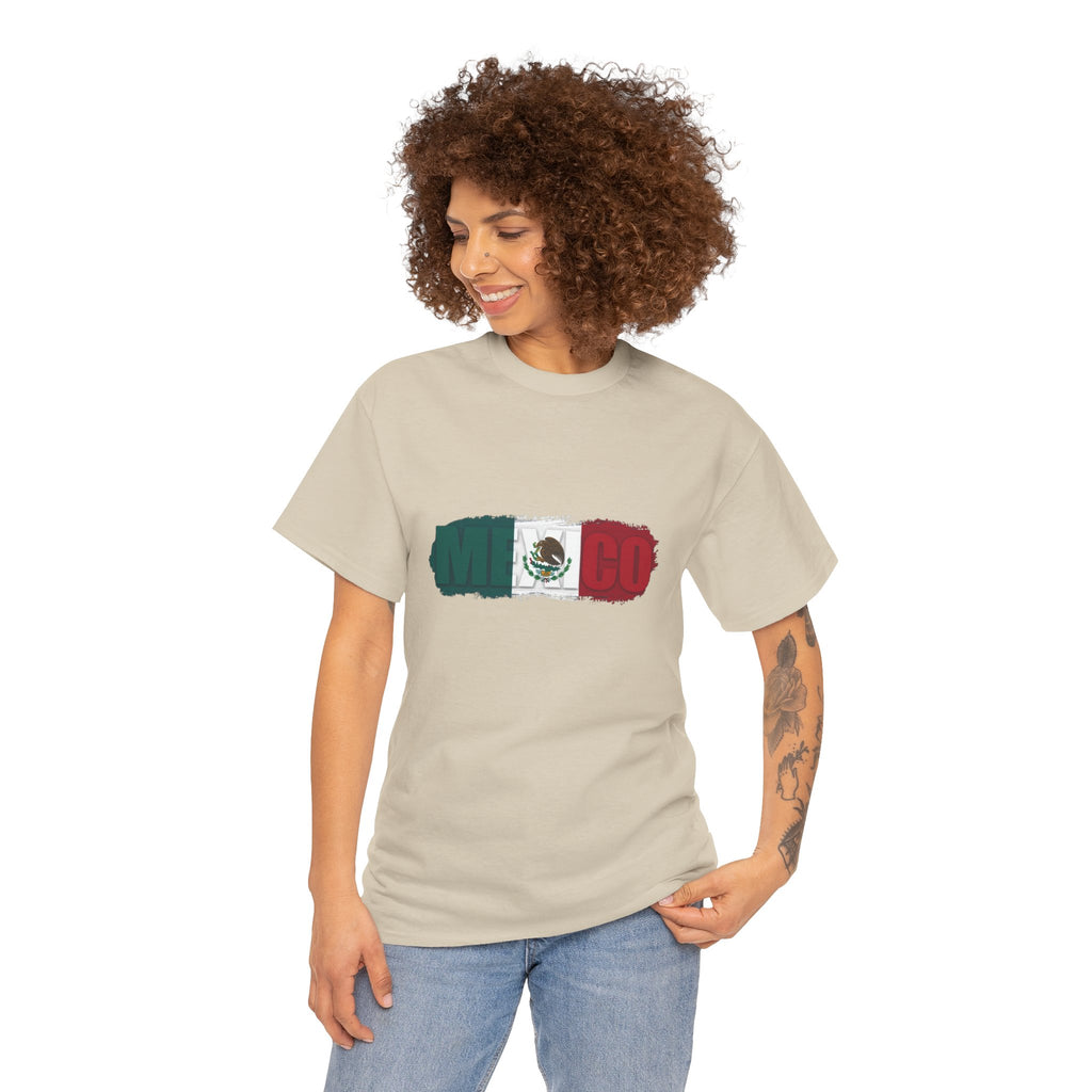 Mexico Flag Distressed Tee — Mexican Pride T-Shirt, Independence Day & Cinco de Mayo Shirt