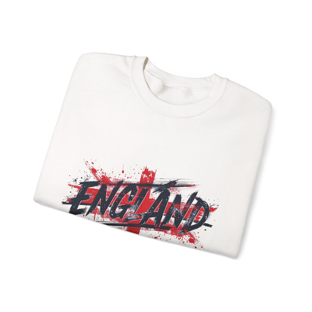 England Flag Grunge Sweatshirt