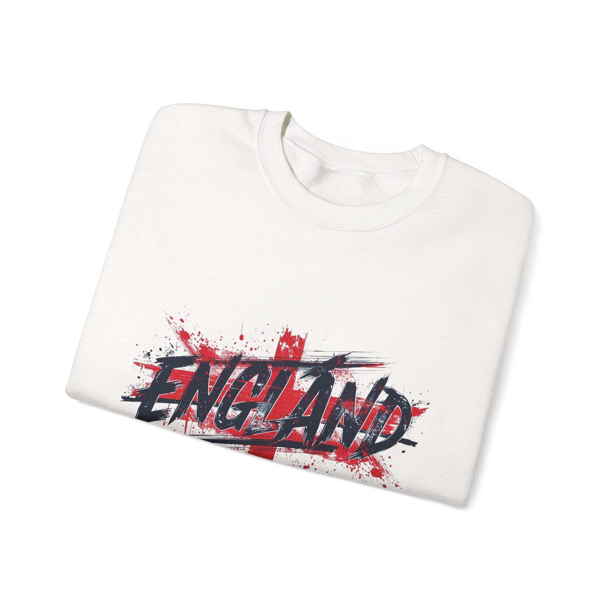 England Flag Grunge Sweatshirt
