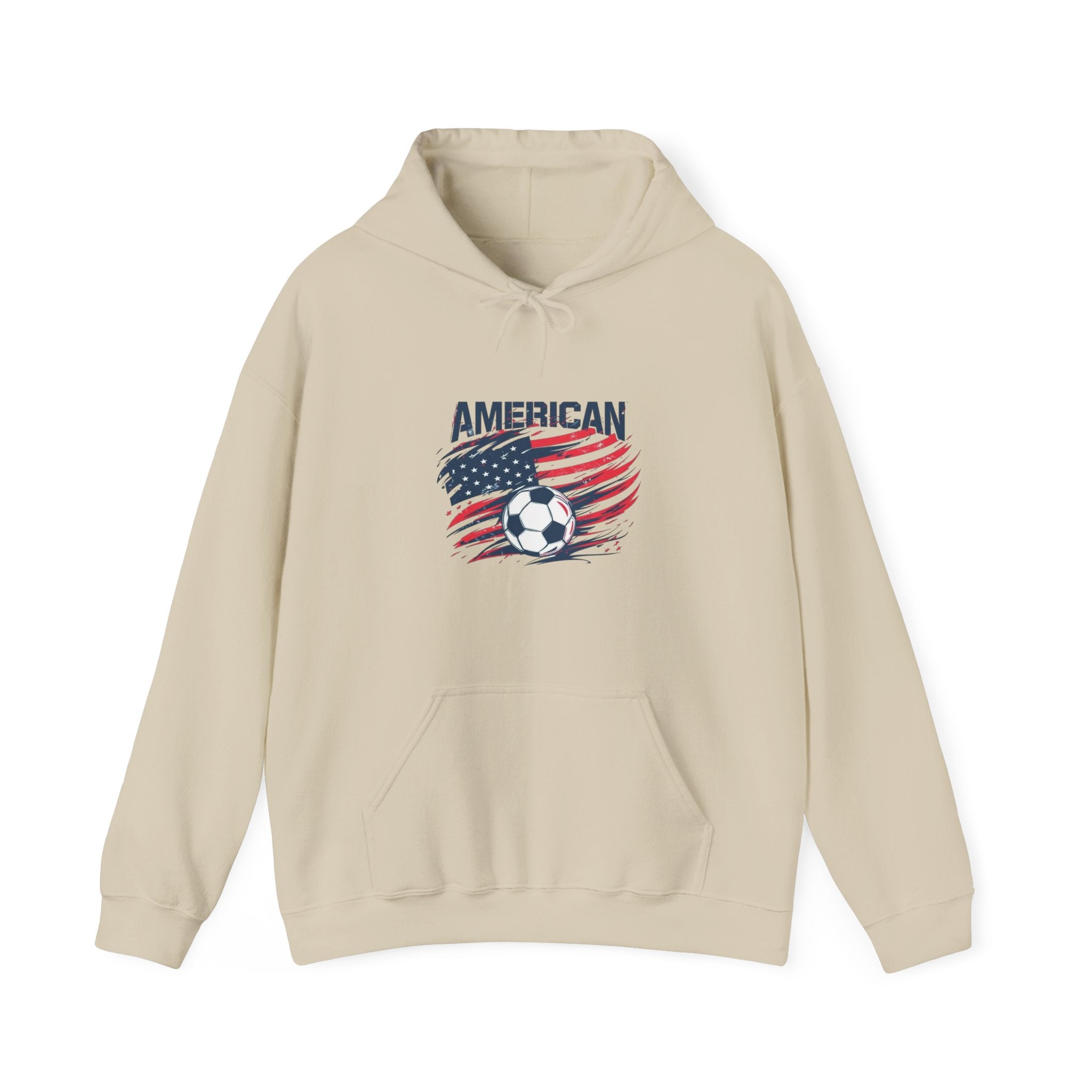 American Flag Soccer Hoodie — USA Soccer Team Pullover