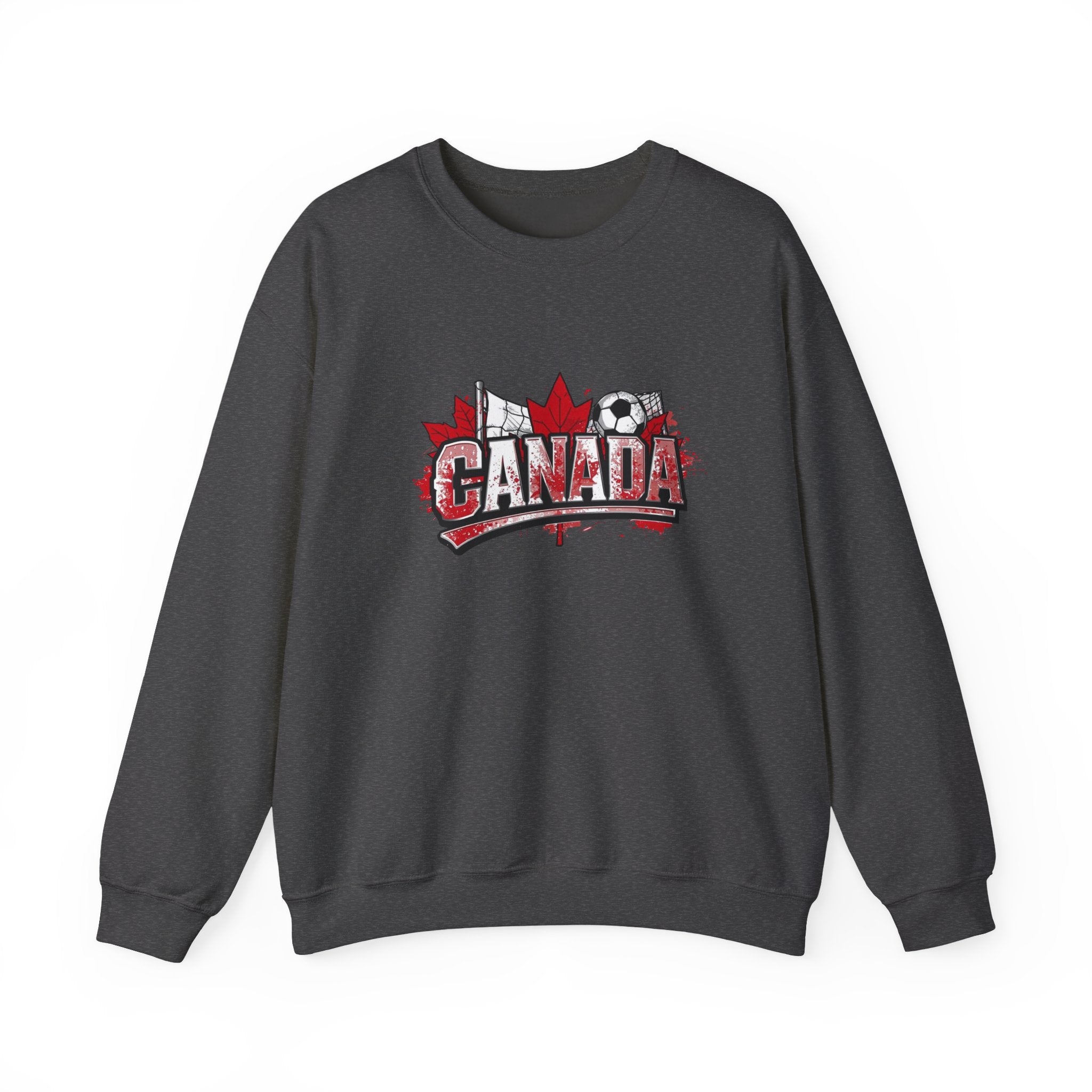 Canada Soccer Crewneck Sweatshirt – Maple Leaf Canada Graphic