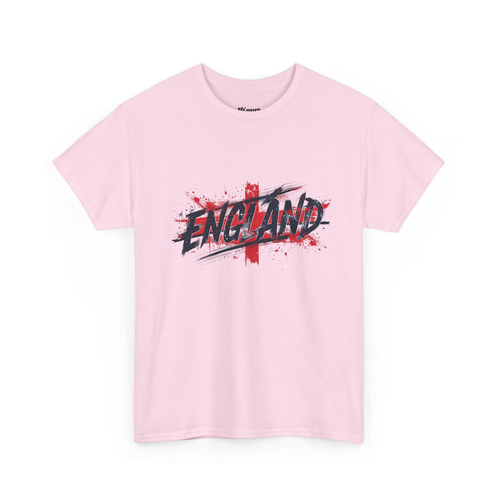 England Graphic T-Shirt — Grunge St. George Cross Football Fan Tee