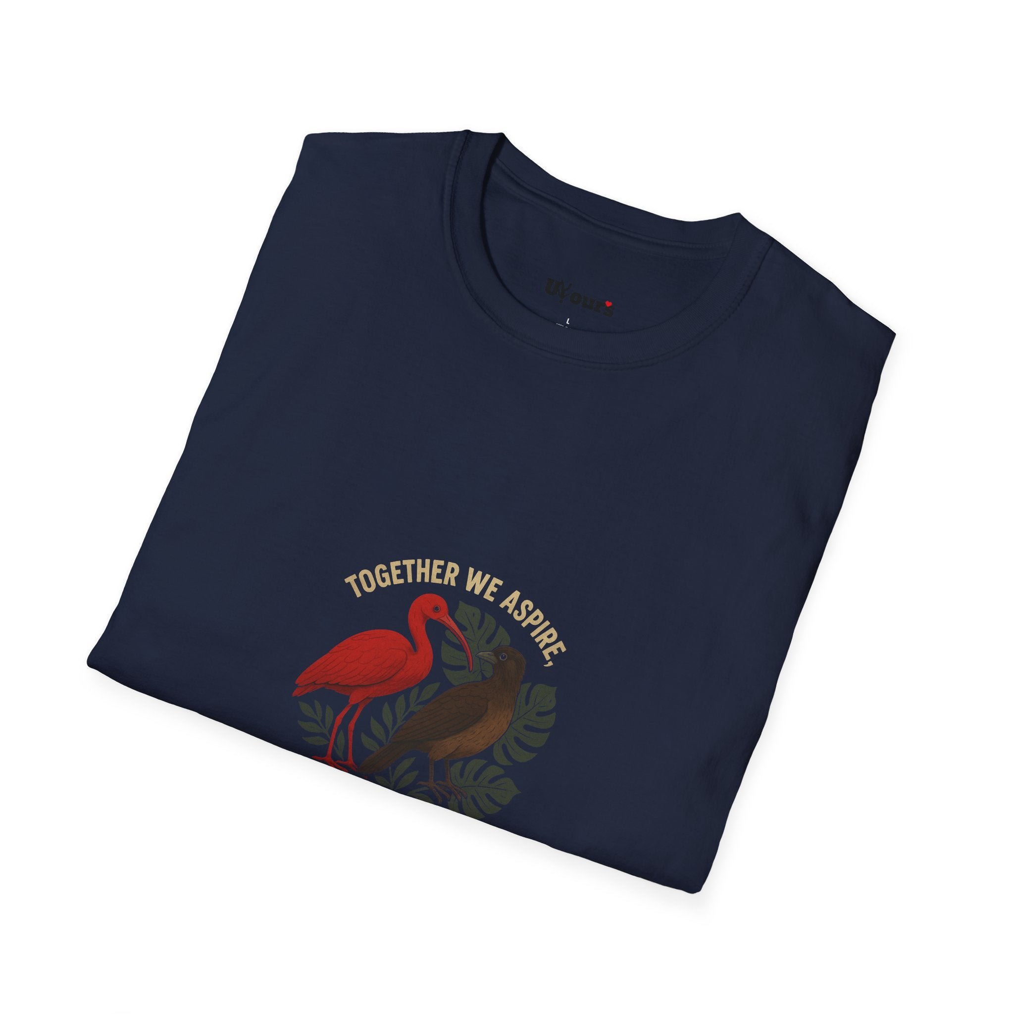 Trinidad & Tobago Floral Flamingo T-Shirt — Tropical Island Pride Graphic Tee