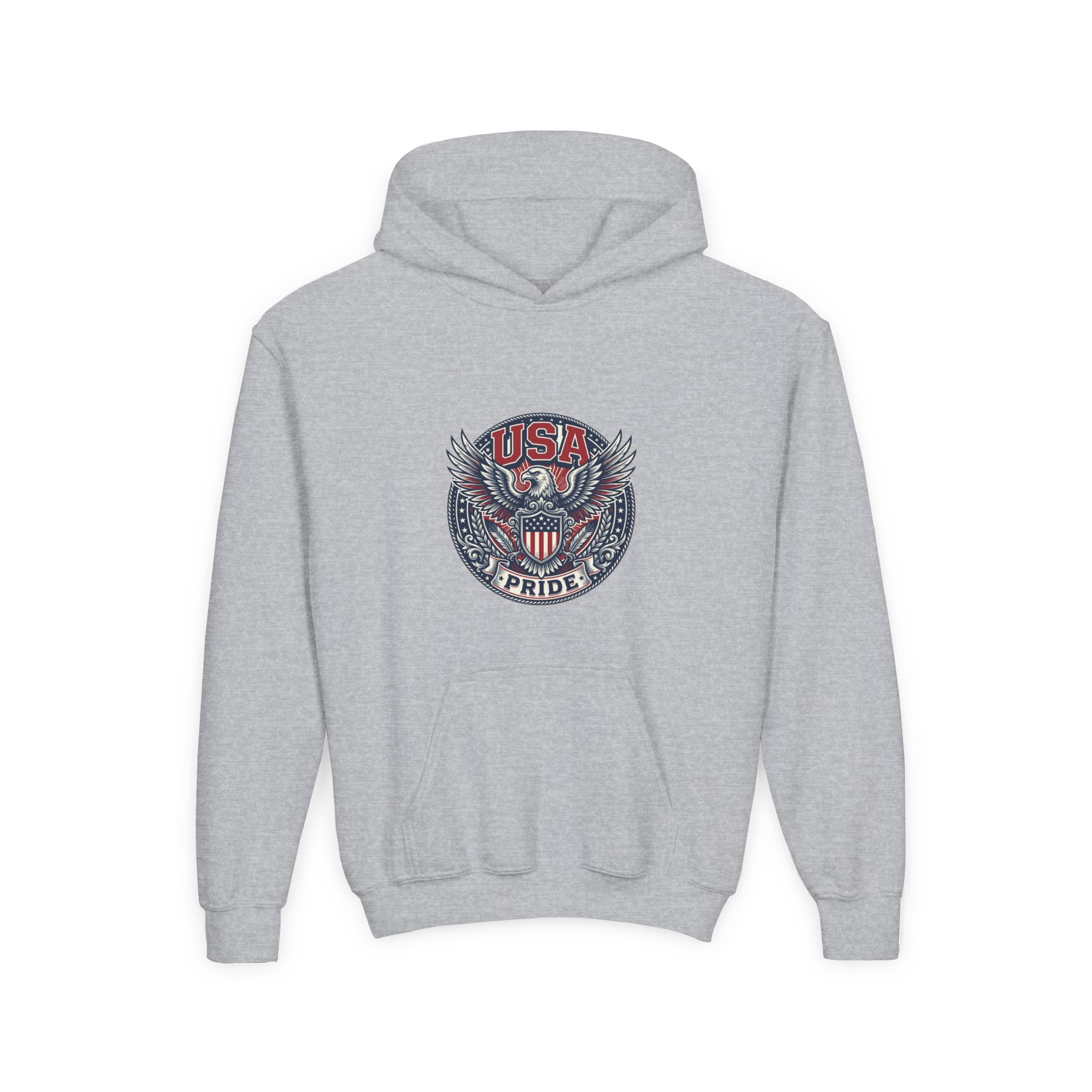 USA Eagle Crest hoodie | Patriotic American pride emblem