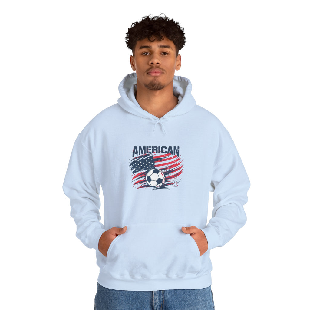 American Flag Soccer Hoodie — USA Soccer Team Pullover