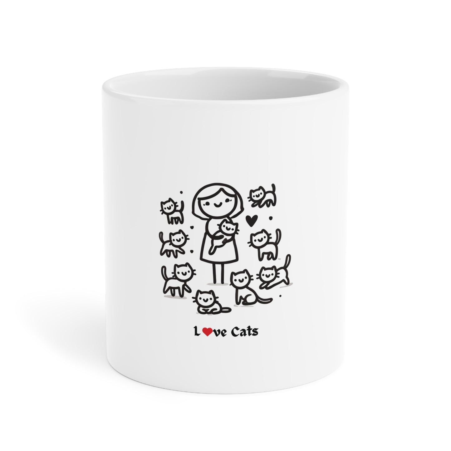 Ceramic Mugs (15oz\20oz) Cat Lover