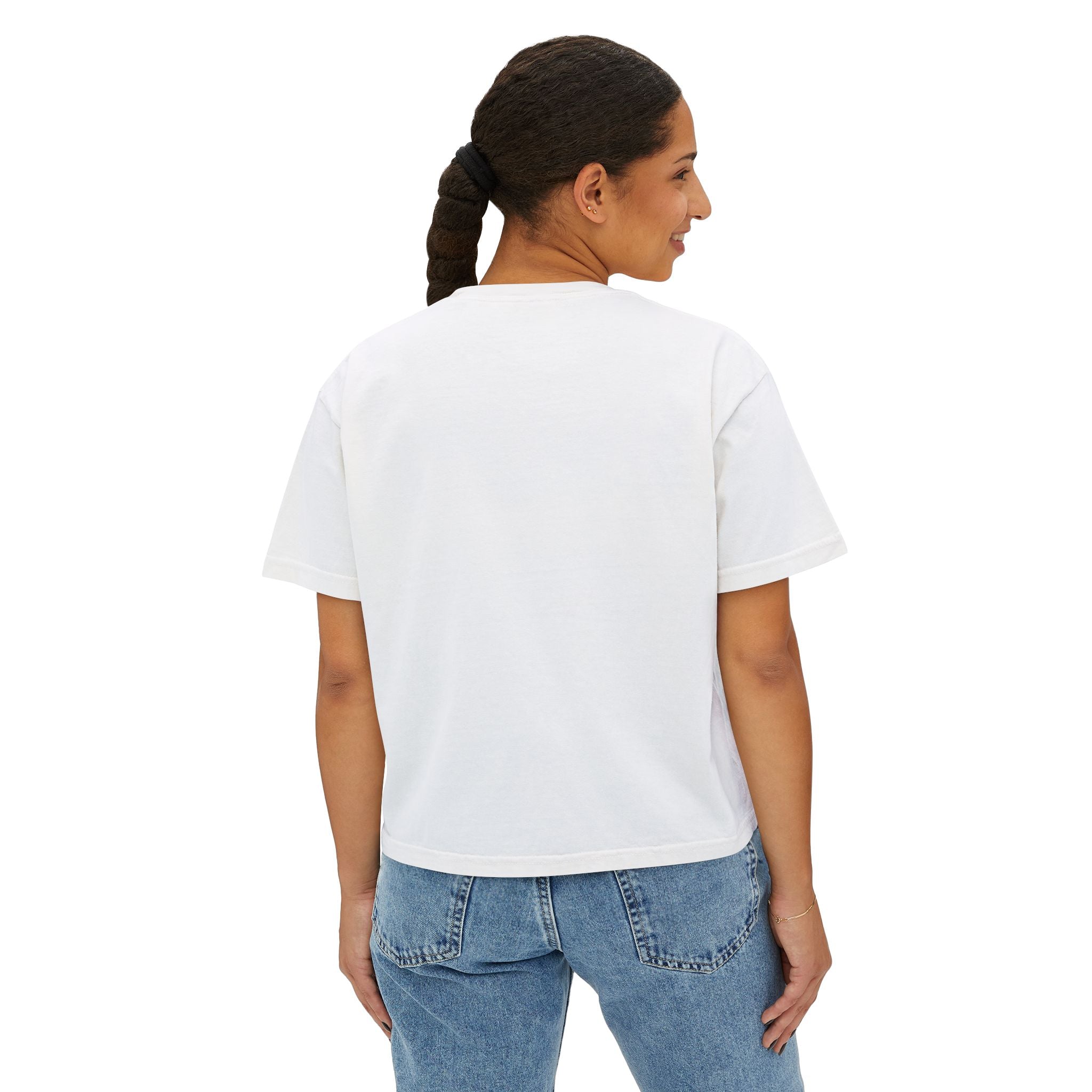 Trinidad & Tobago Graphic Tee — 'Together We Achieve' Women’s Boxy Shirt