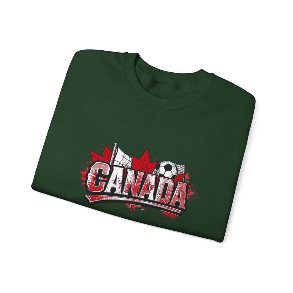 Canada Soccer Crewneck Sweatshirt – Maple Leaf Canada Graphic