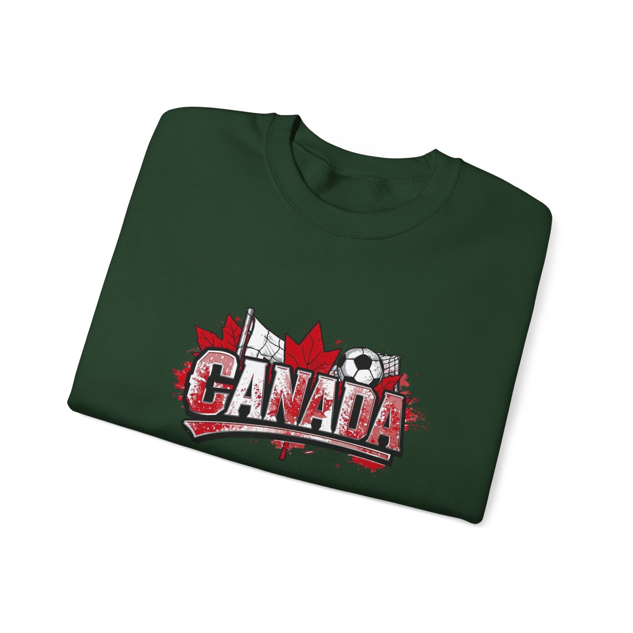 Canada Soccer Crewneck Sweatshirt – Maple Leaf Canada Graphic