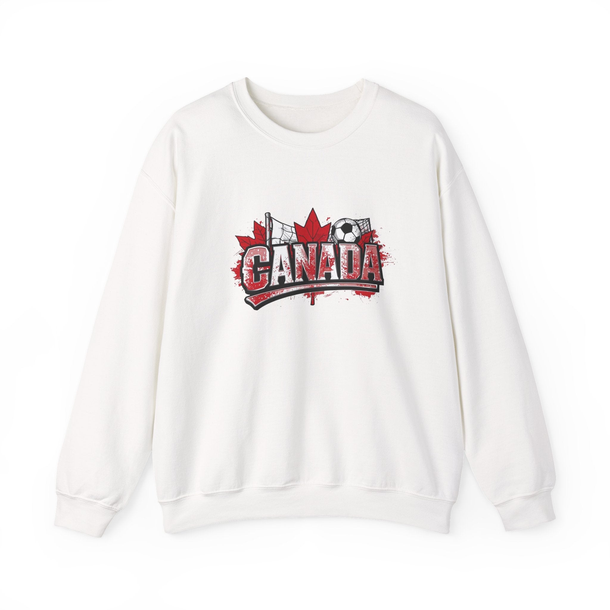 Canada Soccer Crewneck Sweatshirt – Maple Leaf Canada Graphic