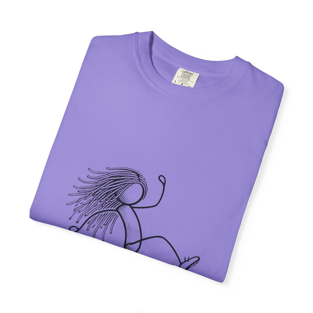 Soccer Girl Sketch T-Shirt